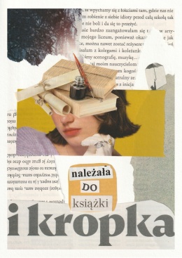 Należała do książki – reprint kolażu analogowego (A5)